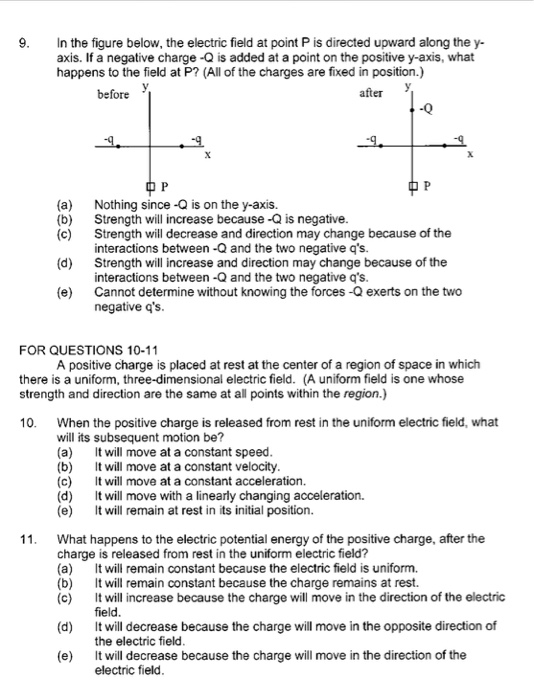 Solved In the figure below, the electric field at point P is | Chegg.com