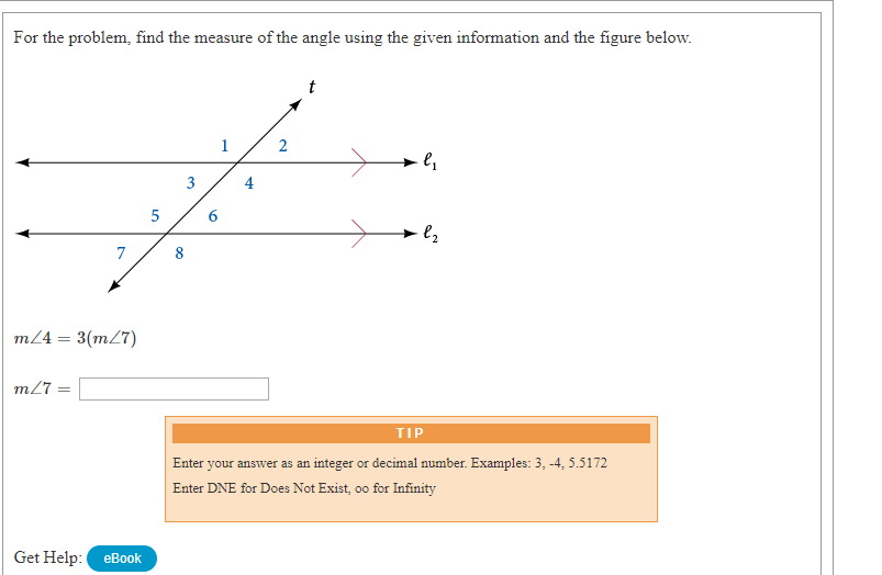 Solved For The Problem, Find The Measure Of The Angle Using | Chegg.com