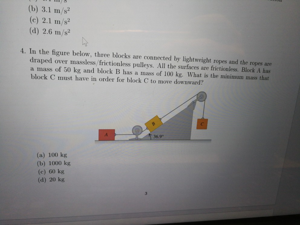 Solved 3. A box slides down an inclined plane that makes an