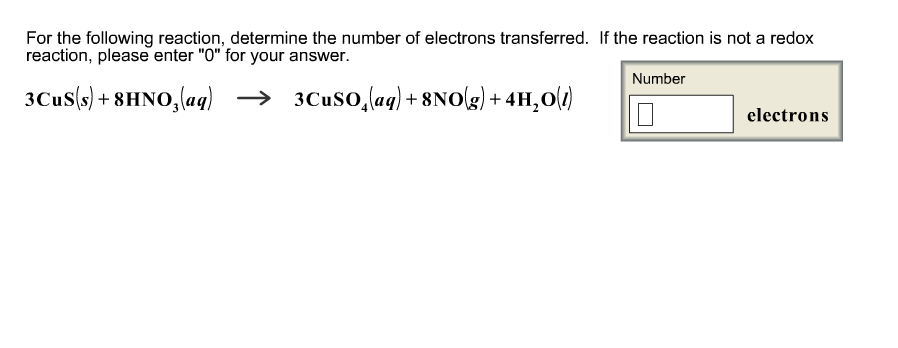 how to calculate the number of electrons transferred in a redox reaction