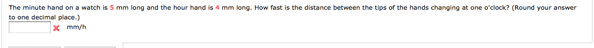 solved-the-minute-hand-on-a-watch-is-5-mm-long-and-the-hour-chegg