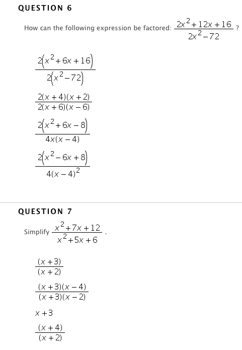 16 x 4 factored