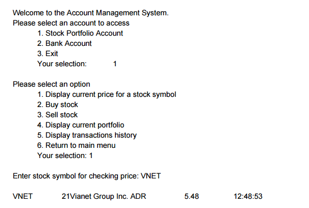 Solved Account Management System In this project, you will | Chegg.com