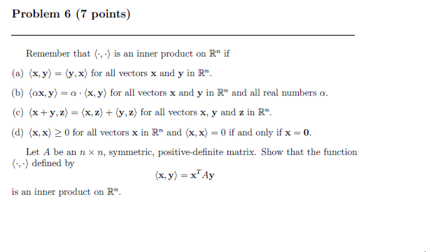 Solved Problem 2 (7 points) Now we will include pivoting | Chegg.com