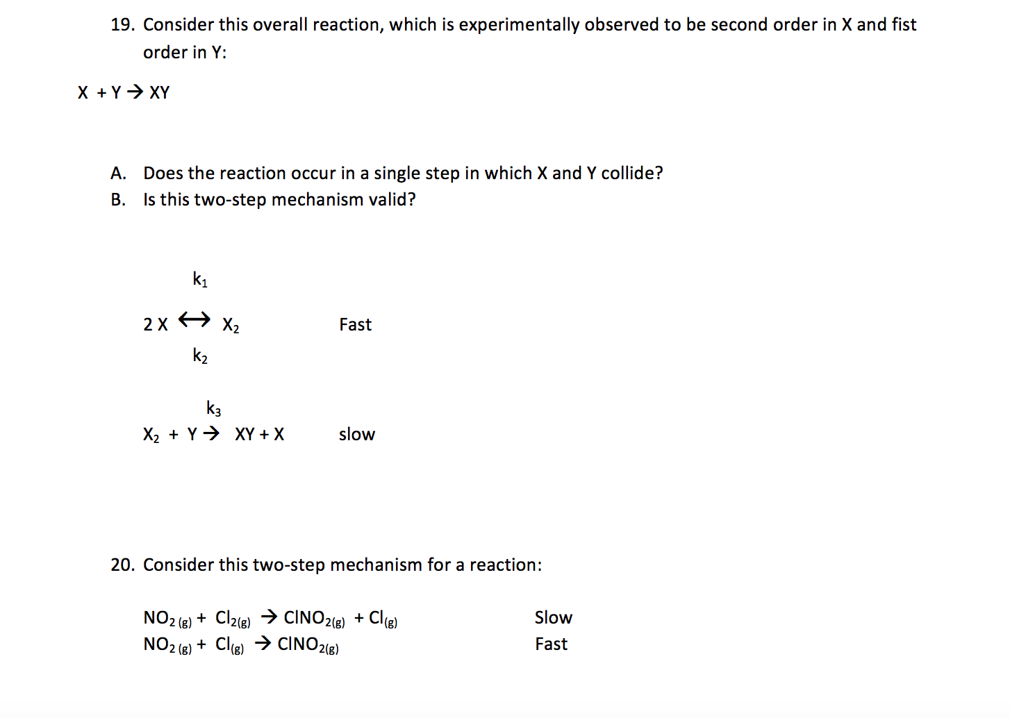 Solved Consider This Overall Reaction, Which Is | Chegg.com