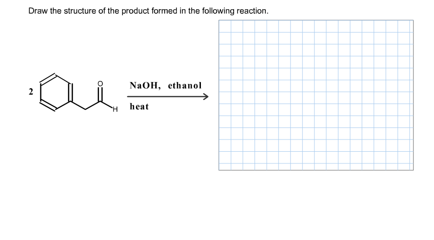 Draw The Structure Of The Product Formed In The Reaction