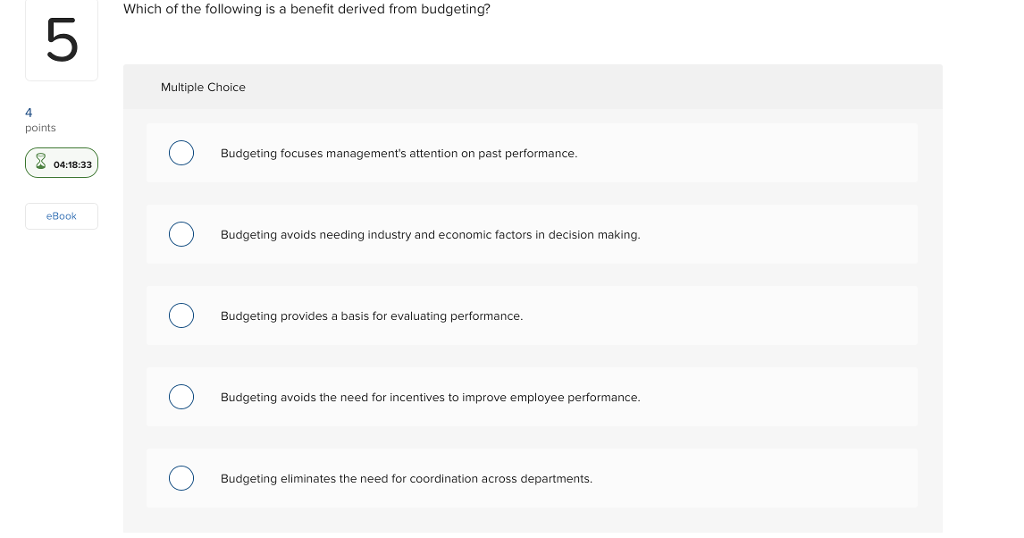 Which Of The Following Is A Benefit Derived From Budgeting: Complete Guide & Key Details