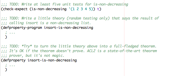 The file has some skeleton code to get you going in | Chegg.com