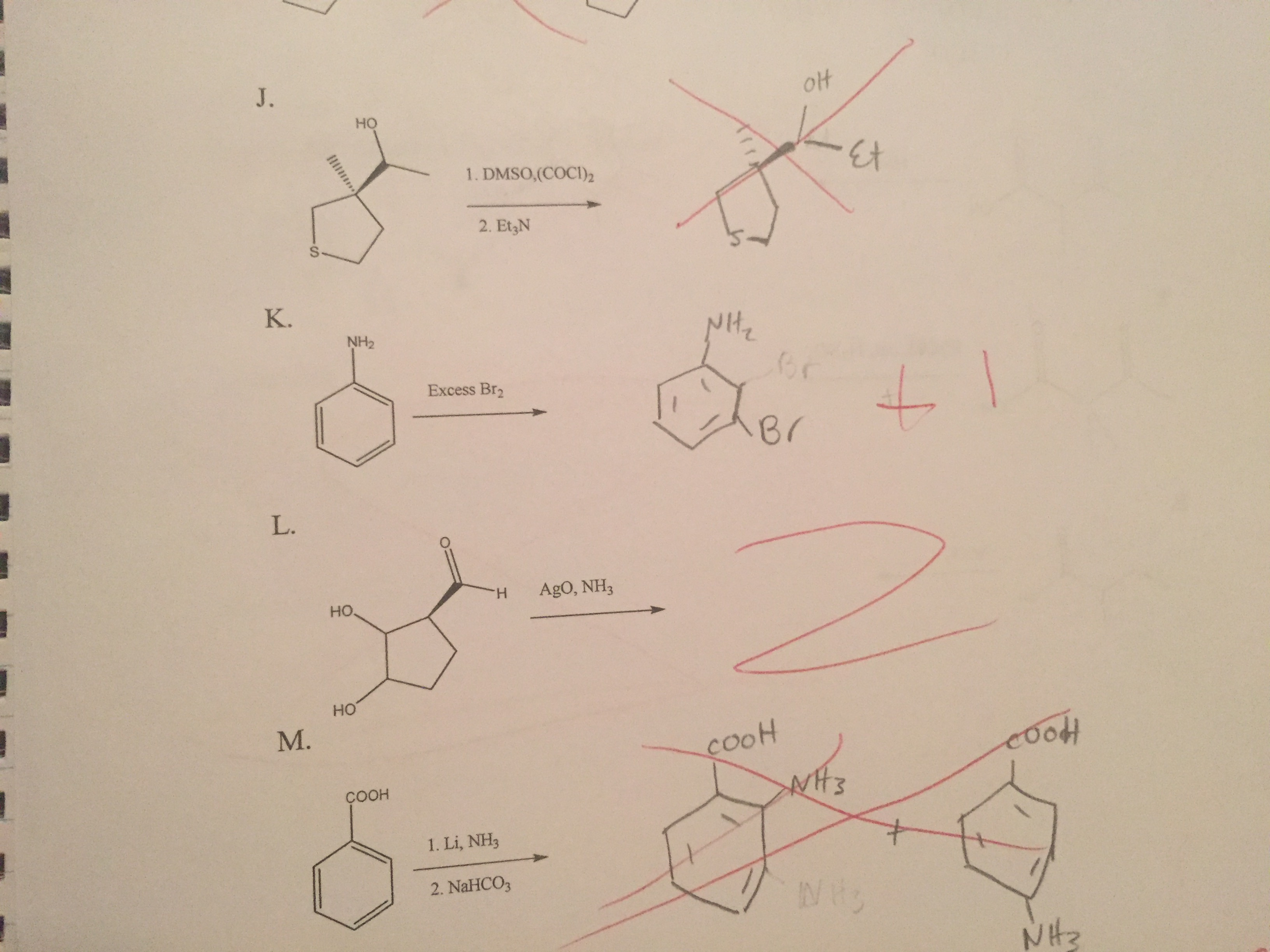 Solved Predict The Major Product s Starting Material s Or Chegg