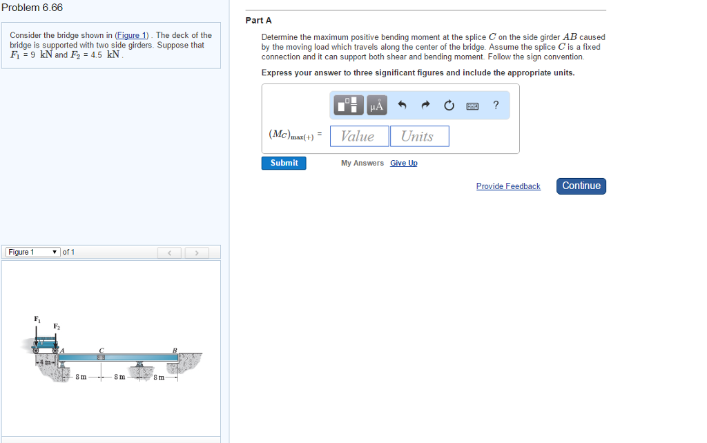 Solved Consider the bridge shown in (Figure 1). The deck of | Chegg.com