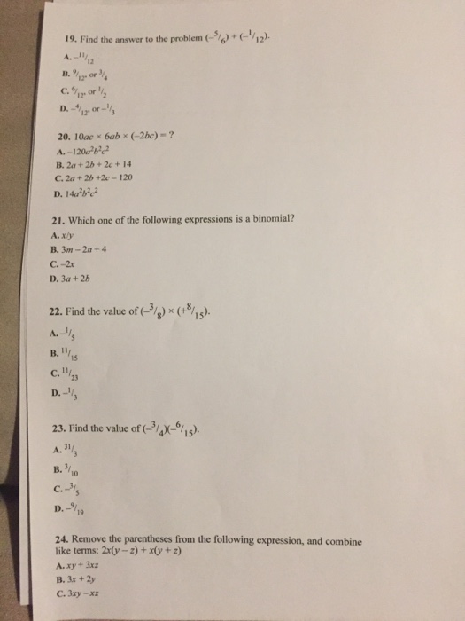 Solved 12. What Is The First Step You Should Take To Solve | Chegg.com