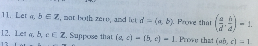 Solved Let a, b belongs to Z, not both zero, and let d = (a, | Chegg.com