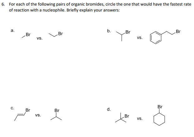 Energy Diagram For Sn2 Reaction