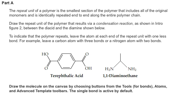 Solved The repeat unit of a polymer is the smallest section | Chegg.com
