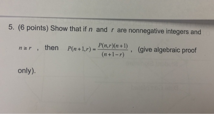 if n 7 and r 3 what is p nr