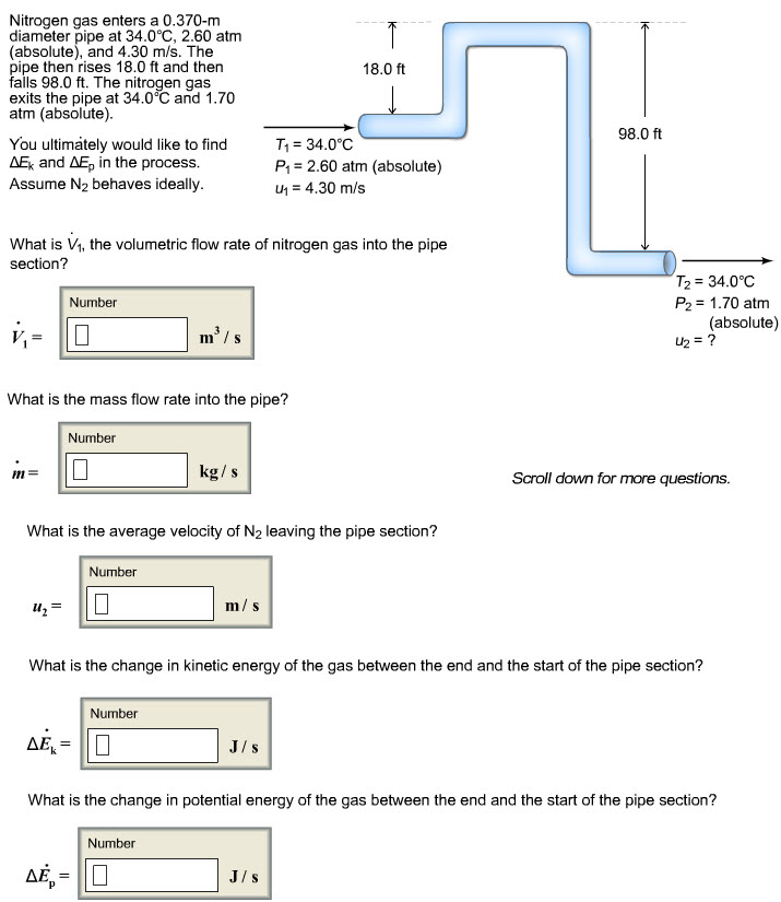 Nitrogen Gas Pipe Sizing Chart