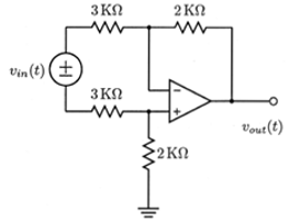 Solved 1) For The Following Circuits, Calculate Vout(t) In | Chegg.com