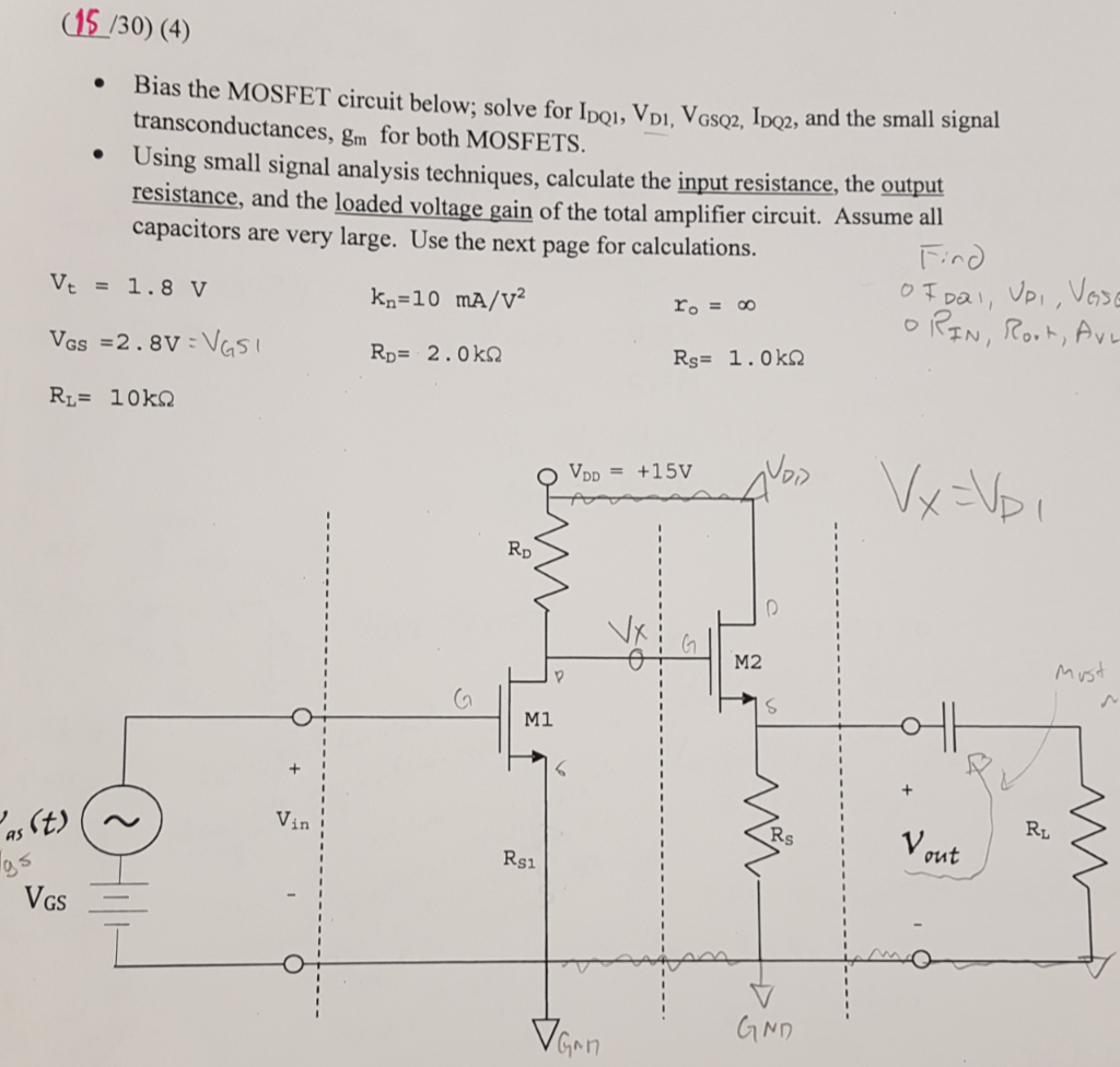 Solved Note : Microelectronic Circuits, MOSFETs | Chegg.com