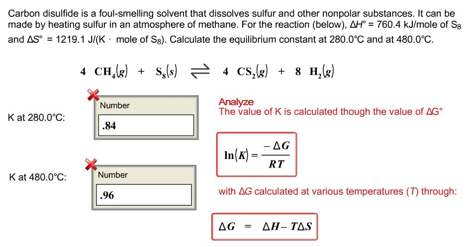 Solved Carbon disulfide is a foul-smelling solvent that | Chegg.com