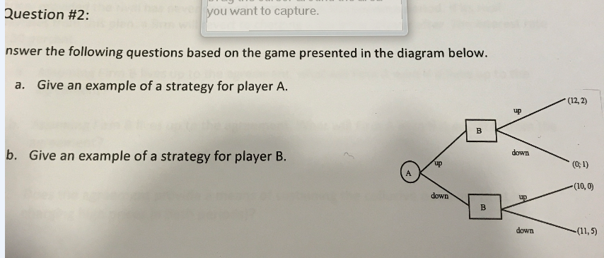 Solved Answer the following questions based on the game | Chegg.com