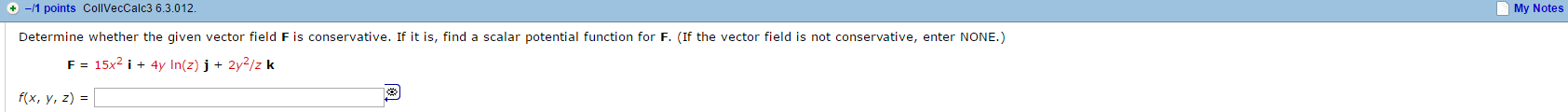 Solved Determine Whether The Given Vector Field F Is Chegg Solved Determine Whether The Given Vector Field F Is Chegg
