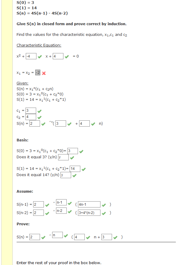Solved Enter the rest of the proof in the box below. 1. | Chegg.com