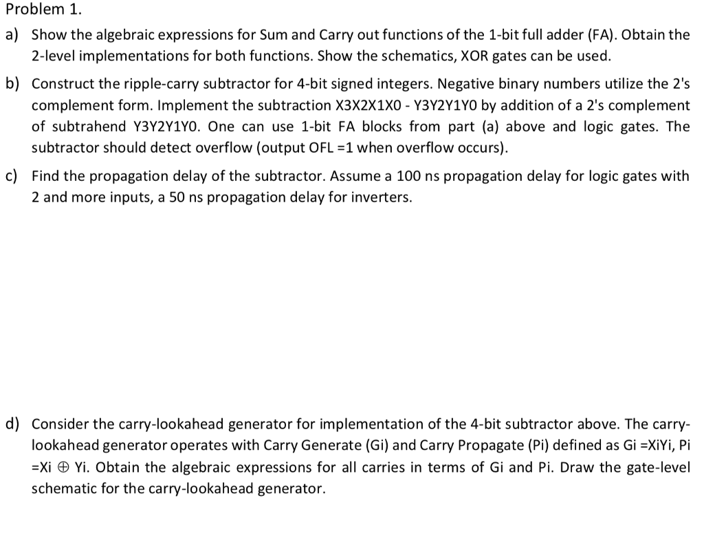 solved-problem-1-a-show-the-algebraic-expressions-for-sum-chegg