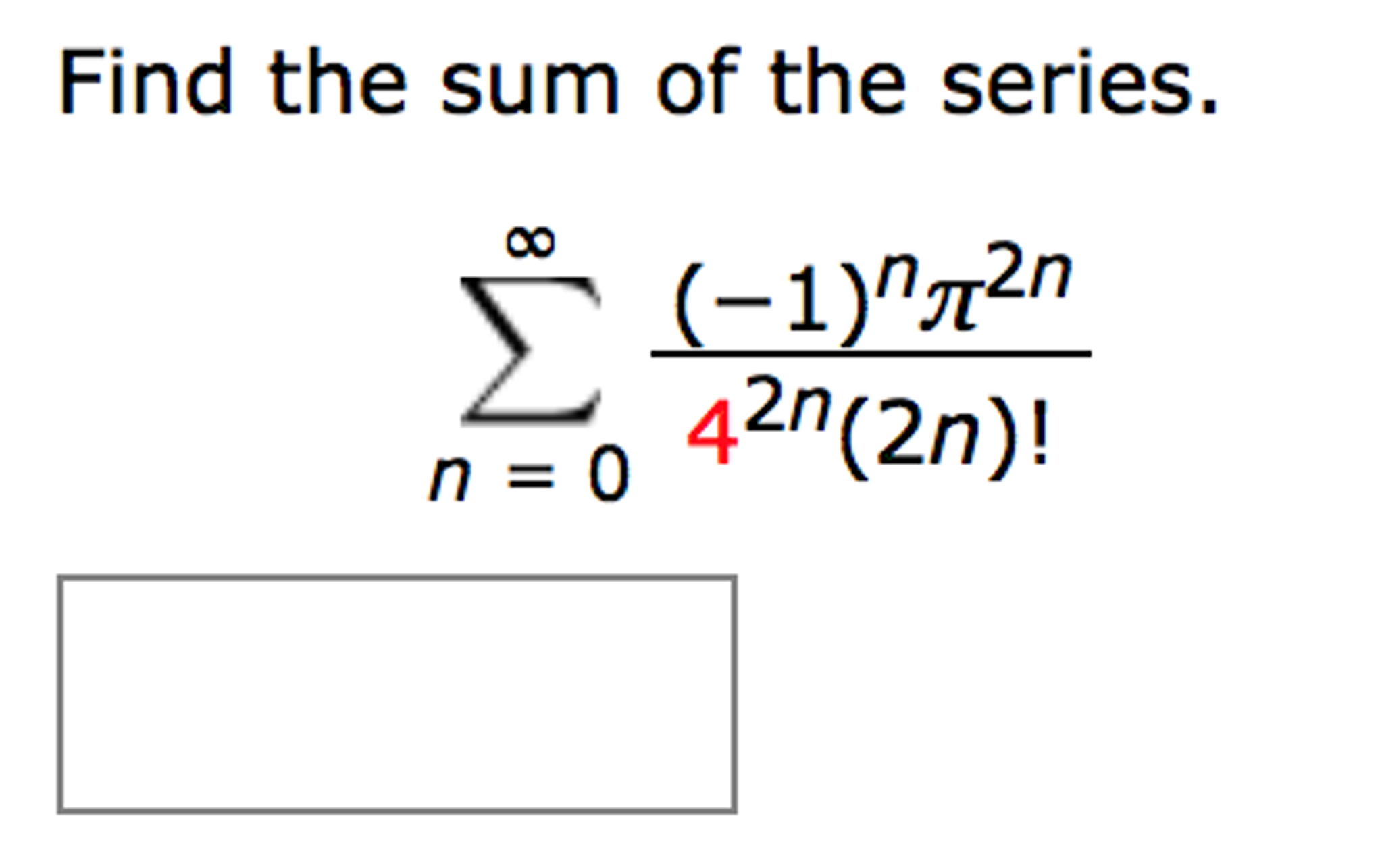 Solved: Find The Sum Of The Series. 2 + 4/2! + 8/3! + 16/4... | Chegg.com What Is The Sum Of 8 And 4