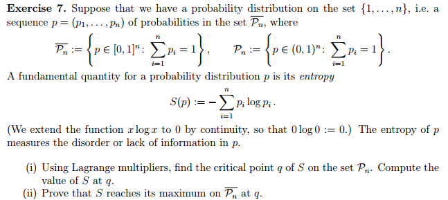 Solved Suppose that we have a probability distribution on | Chegg.com