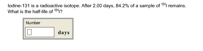 solved-iodine-131-is-a-radioactive-isotope-after-2-00-days-chegg