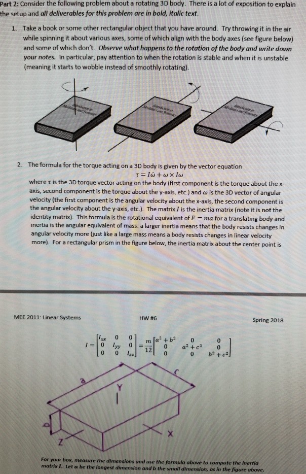Solved Part 2: Consider the following problem about a | Chegg.com