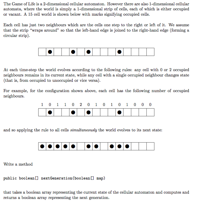 Solved The Game of Life is a 2-dimensional cellular | Chegg.com