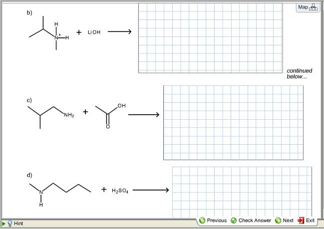 Solved Draw The Products Of Each Acid Base Reactionremember 5619