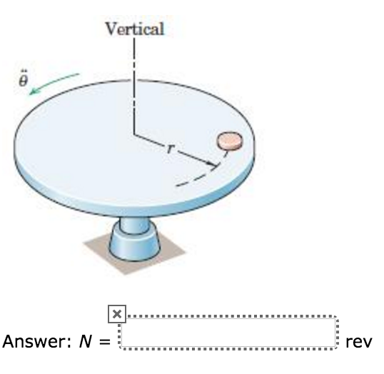 Solved A small coin is placed on the horizontal surface of | Chegg.com