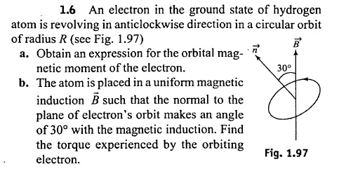 Solved 1.6 An electron in the ground state of hydrogen atom | Chegg.com