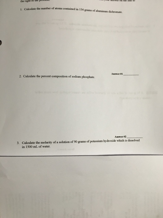 Solved the rightor he number of atoms contained in 154 grams