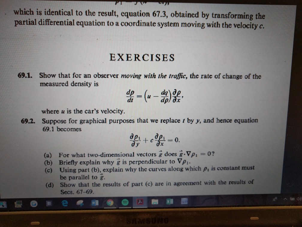 Solved which is identical to the result, equation 67.3, | Chegg.com