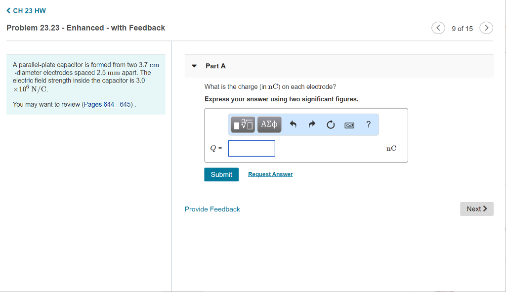 Solved CH 23 HW Problem 23.23-Enhanced with Feedback 9 of 9 | Chegg.com