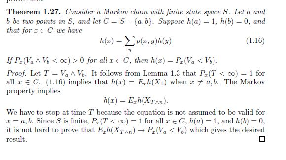 Solved Hitting probabilities. Consider a Markov chain with | Chegg.com