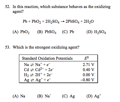 Solved The Answers Are 52: A, 53: D, 58: B So Please Don't | Chegg.com