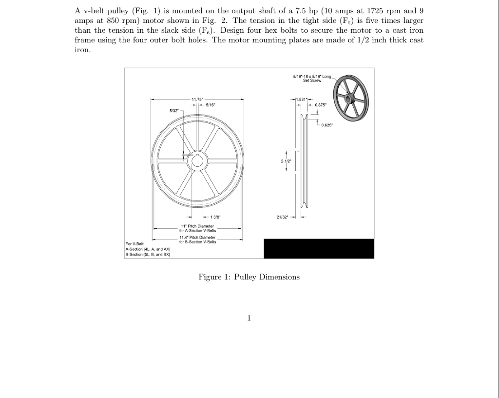 a section v belt pulley classic fashion