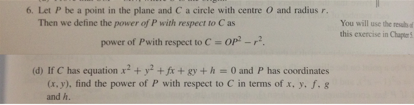 Solved Let P be a point in the plane and C a circle with | Chegg.com