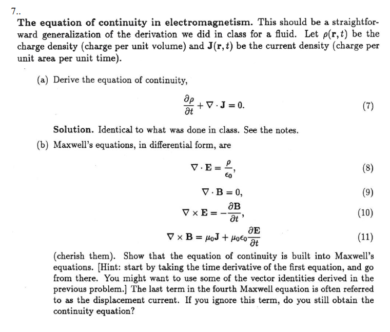 The Continuity Equation (The Principle of Continuity) ECG & ECHO