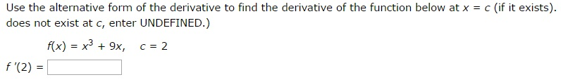 solved-use-the-alternative-form-of-the-derivative-to-find-chegg