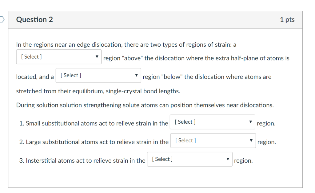 Solved Question 2 1 pts In the regions near an edge | Chegg.com