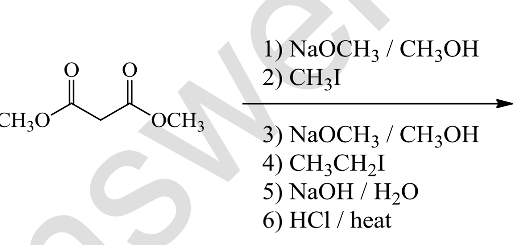Naoch Solved CH3O OCH 1) NaOCH CH3OH 2) CH3I 3) NaOCH CH3OH 40 | Chegg.com