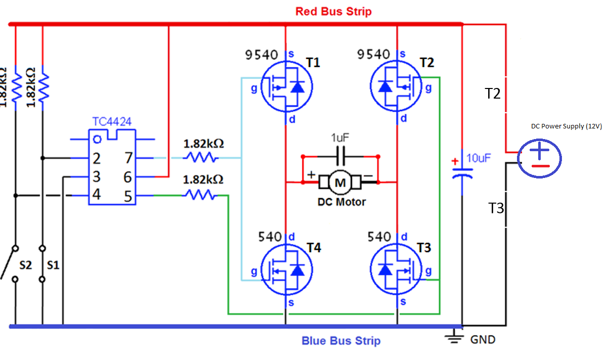 h bridge mosfet driver ic