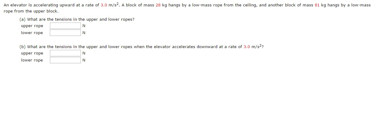 Solved: An Elevator Is Accelerating Upward At A Rate Of 3.... | Chegg.com