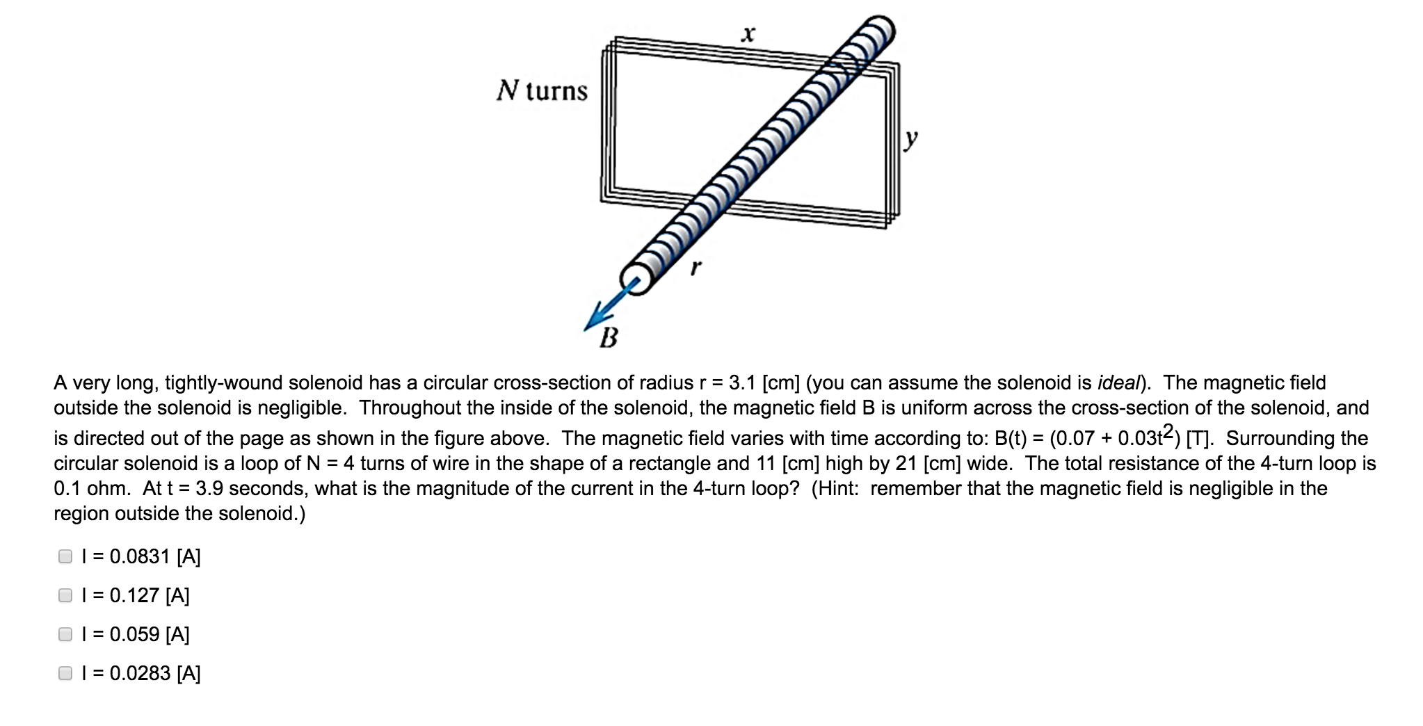 solved-n-turns-a-very-long-tightly-wound-solenoid-has-a-chegg