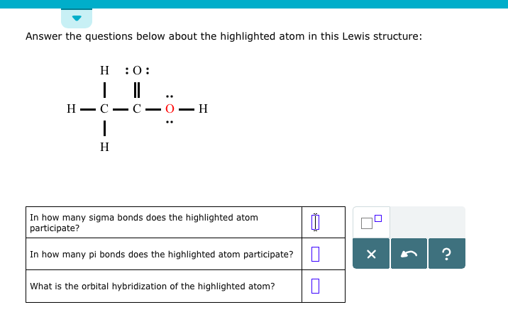 sigma bonds in lewis structure